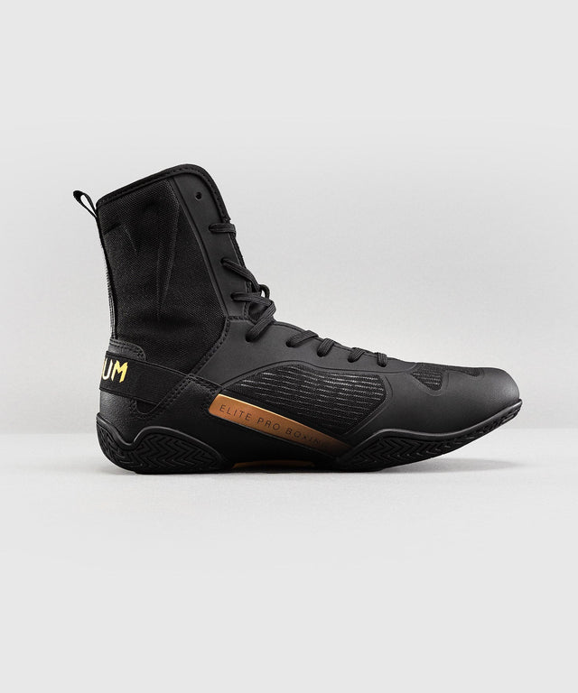 Scarpe da boxe Venum Elite Neo – Nero/Oro