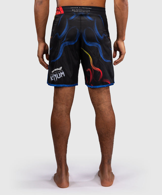 Venum MMA-shorts x TEKKEN 8 Yoshimitsu – Sort/Orange