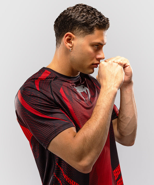 T-shirt Venum Galactic 3.0 – Rosso/Argento
