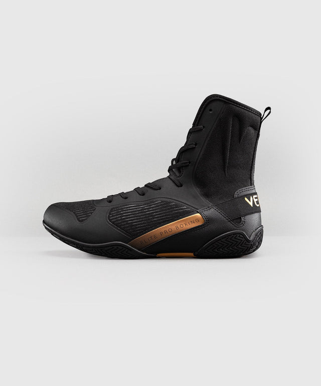 Scarpe da boxe Venum Elite Neo – Nero/Oro
