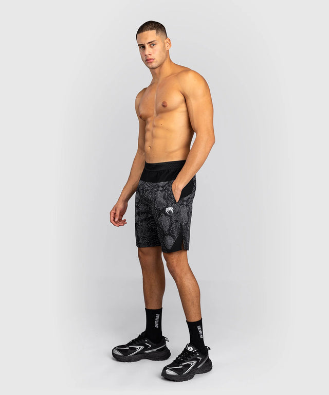 Pantaloni scurți de antrenament Venum G-Fit Scales – Negru/Gri