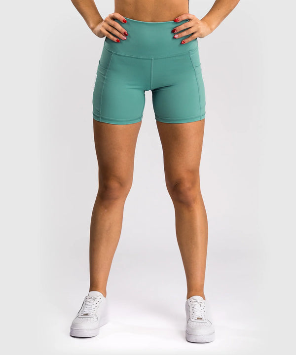 Calções de treino Venum Essential – Aqua Green para mulher