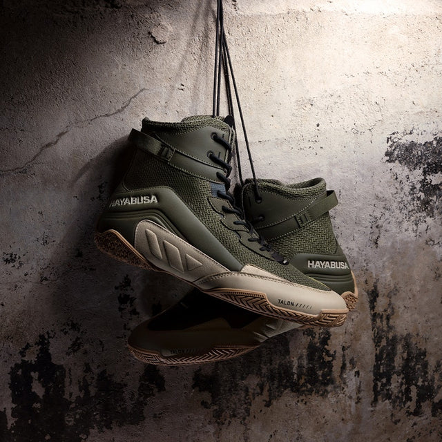 Boxerské boty Hayabusa Talon – Khaki/Béžová