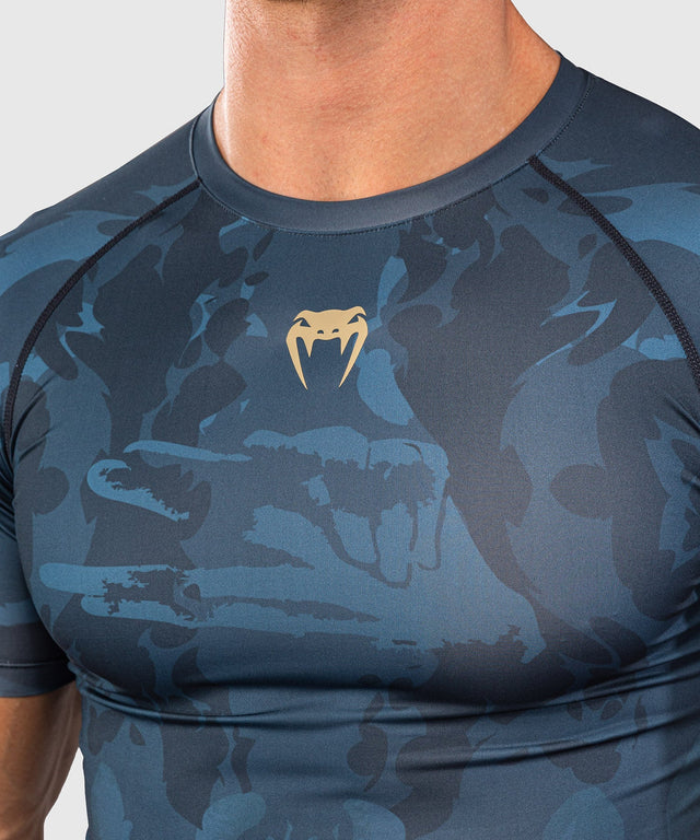 Venum Rashguard Fushiguro Kurzarm – Blau