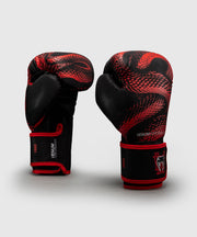 Guantoni da boxe Venum Matupa – Nero/Rosso/Argento – foto 1