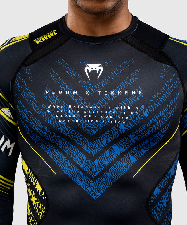 Venum Rashguard TEKKEN 8 King - Sort/Gul - foto 4