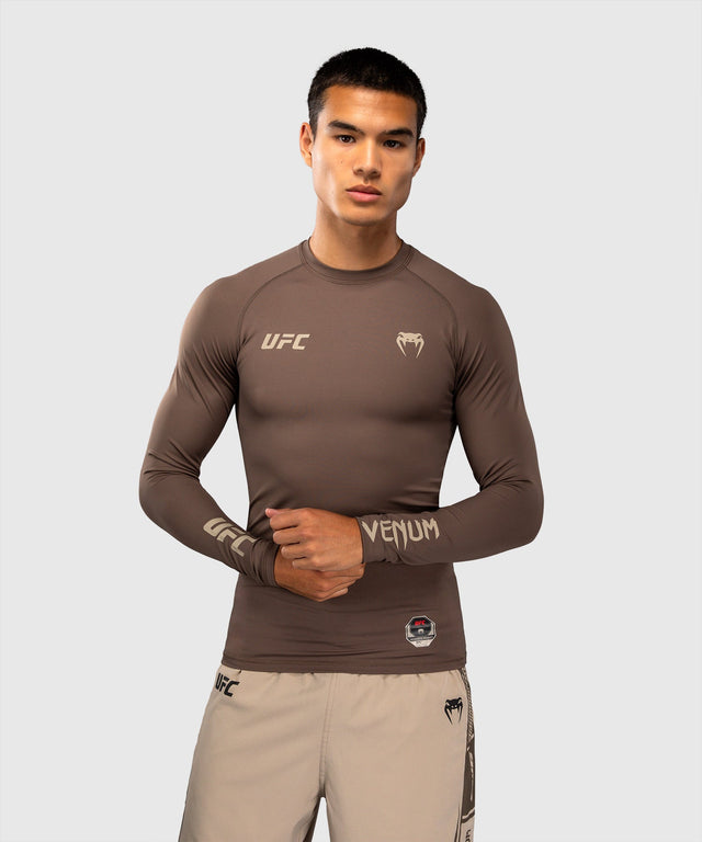 Venum UFC Rashguard Unity Långärmad - Brun