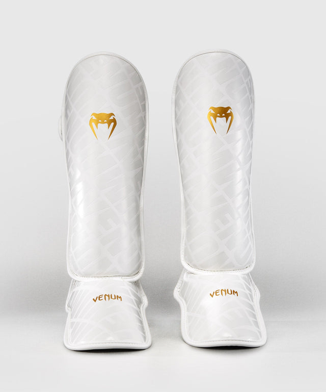 Venum Scheenbeschermers Contender 1.5 XT 3D - Wit/Goud