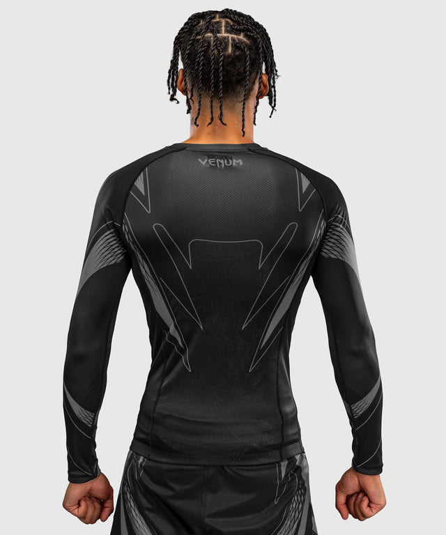 Venum Rashguard Amazonia Reborn Långa ärmar – Svart/Grå