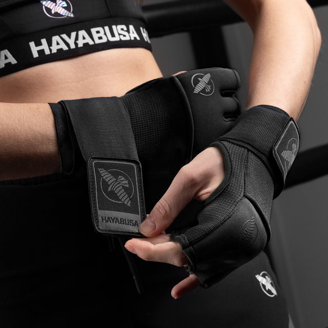 Bende da boxe Hayabusa Deluxe Quick – Nero