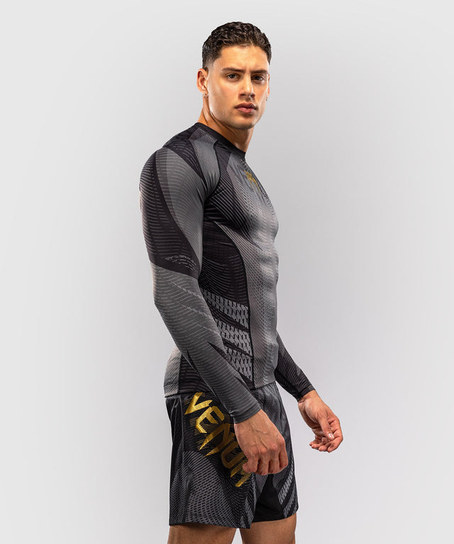 Rashguard Venum Galactic 3.0 Maniche lunghe – Nero/Oro