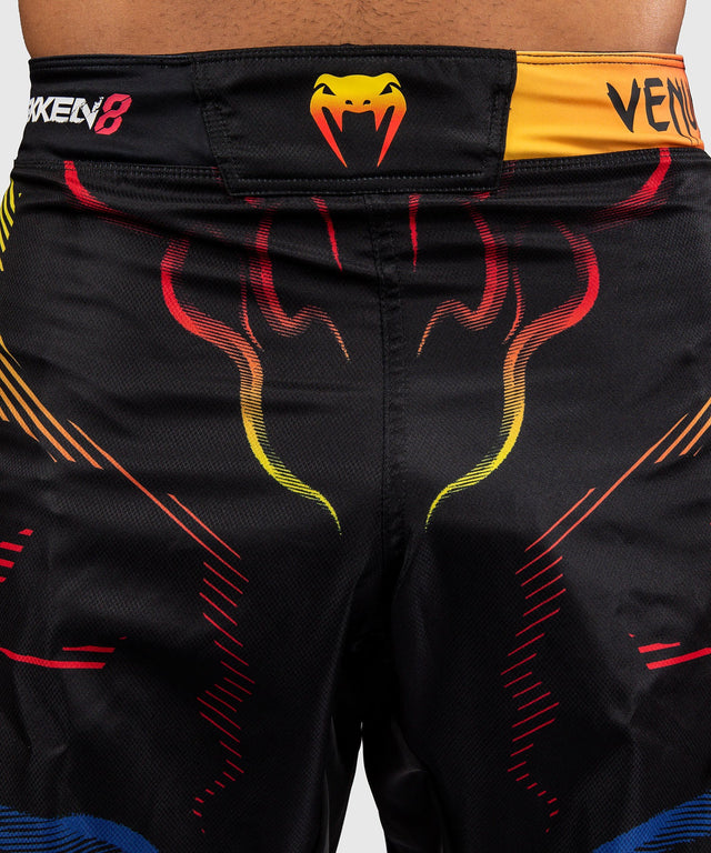 Venum MMA-shorts x TEKKEN 8 Yoshimitsu – Sort/Orange