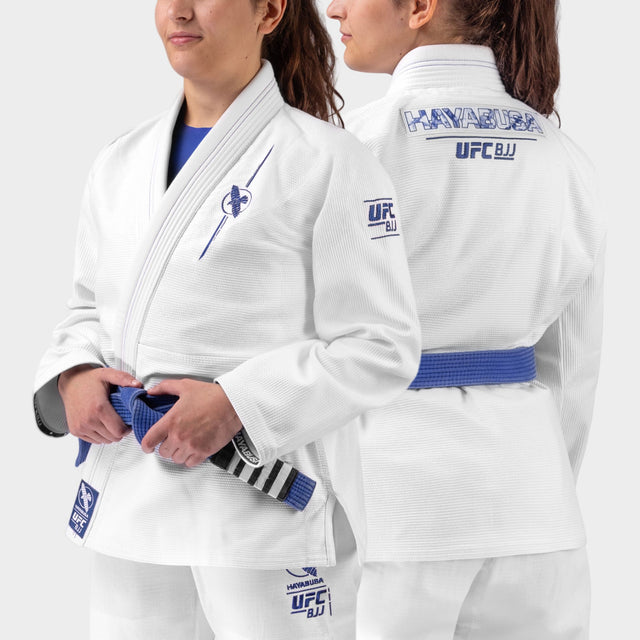 Hayabusa x UFC BJJ-gi Jakke Lightweight til kvinder - Hvid