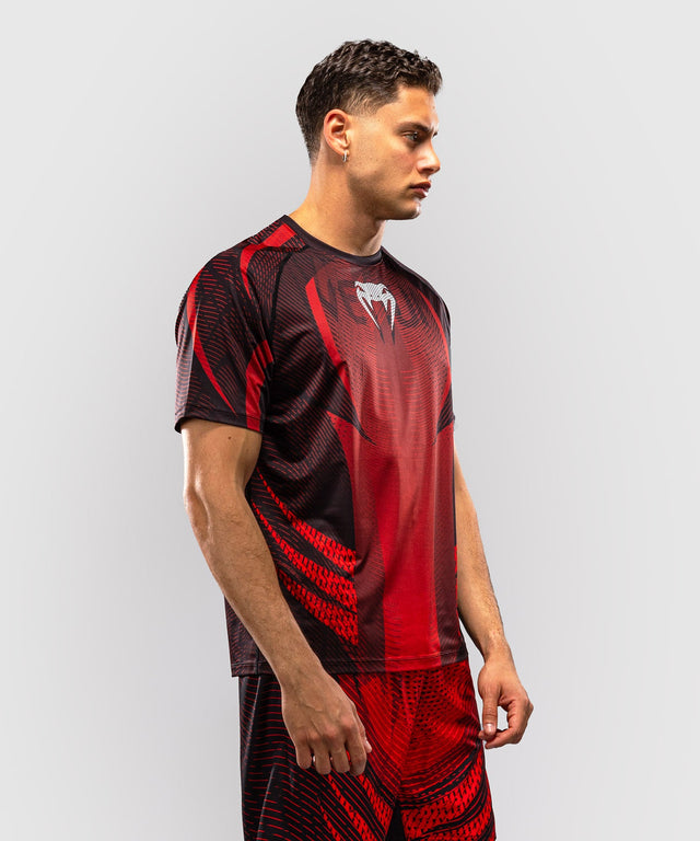 T-shirt Venum Galactic 3.0 – Rosso/Argento