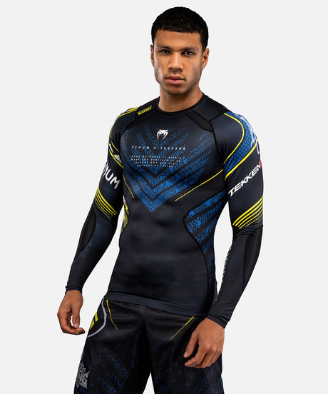 Venum Rashguard TEKKEN 8 King - Svart/Gul - foto 2
