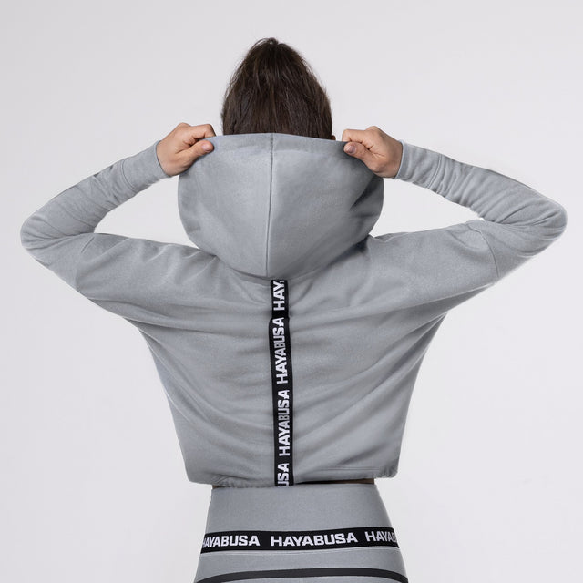 Hayabusa Hoodie Cozy Fleece Dam - Grå