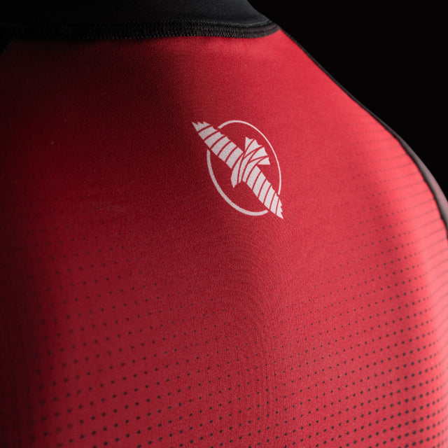 Hayabusa Rashguard Pro Ranked Korta Ärmar Dam - Svart