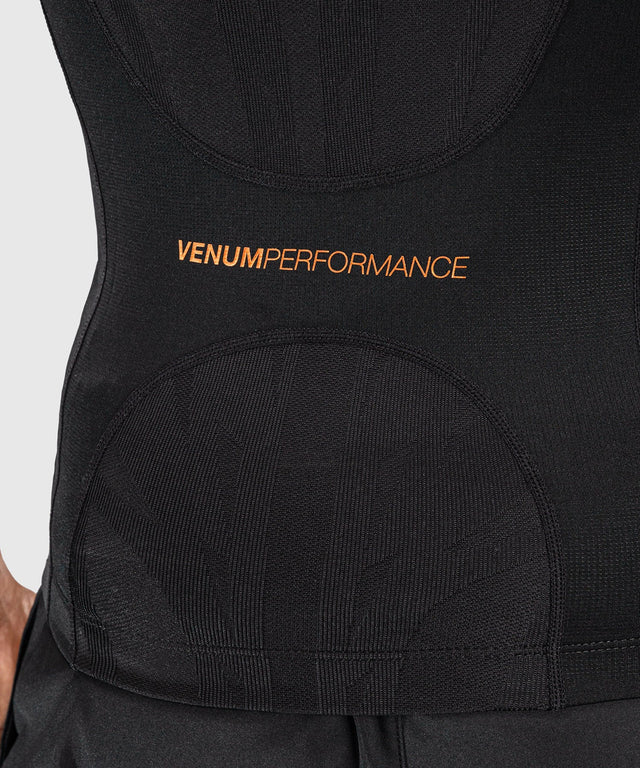 Venum Rashguard G-Fit Revolution korte ærmer - Sort/Kobber