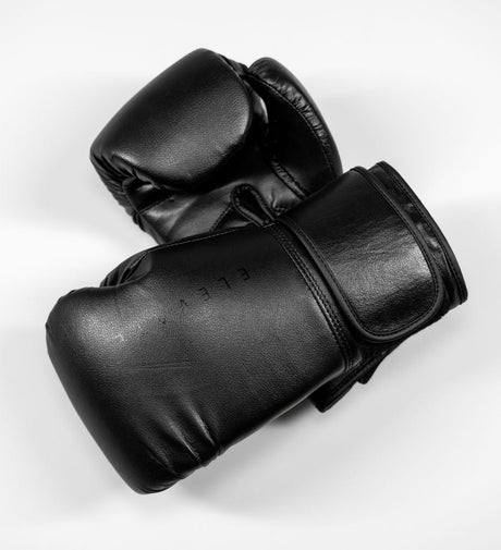 Elevate Boxhandschuhe 'Prime' – Schwarz/Schwarz – Boxhandschuhe