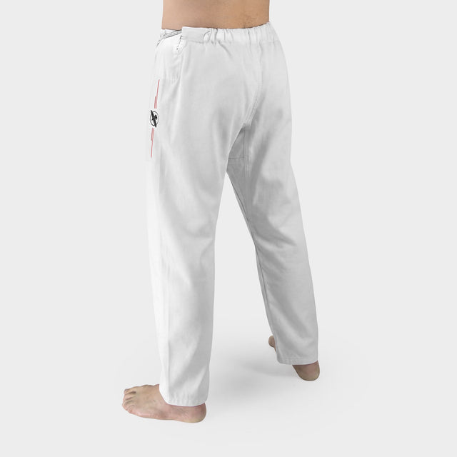 Pantaloni BJJ Hayabusa Valor Twill – Bianco