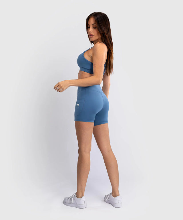 Calções Venum Essential para mulher – Azul tempestade