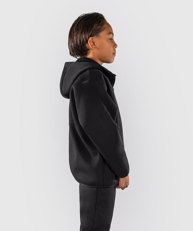 Veste d'entraînement Venum Attack Fleece & Weave enfant – Noir