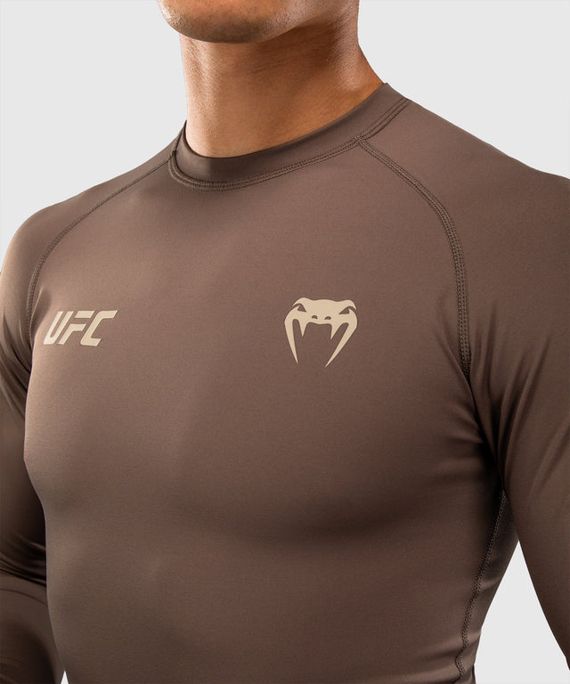 Venum UFC Rashguard Unity Långärmad - Brun