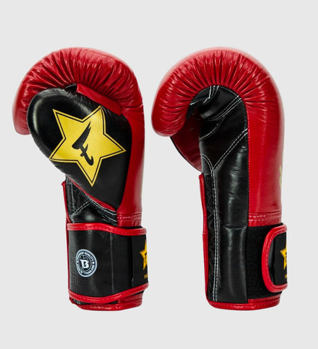 Fairtex Boksehandsker FXB V2 - Rød/Sort/Guld - Boksehandsker