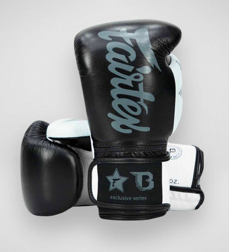 Fairtex Boksehandsker FXB V2 – Sort/Grå/Hvid – Boksehandsker