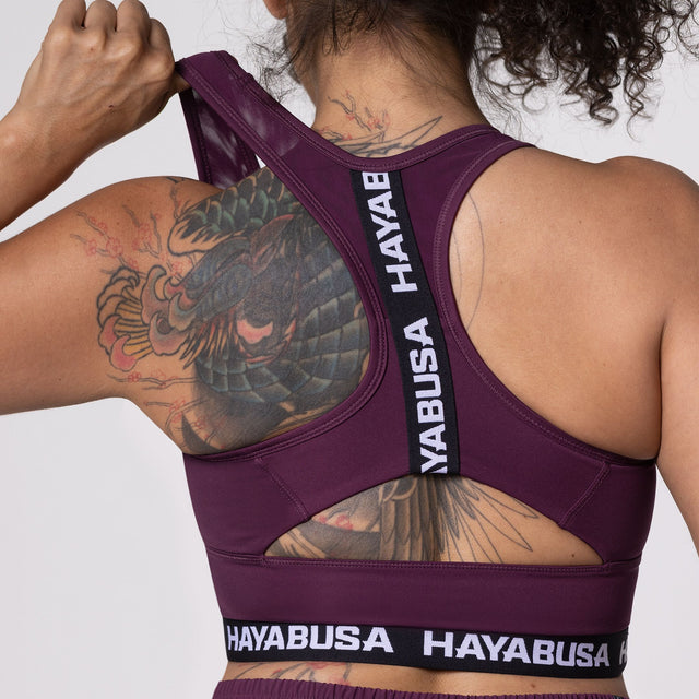 Bustier sport Hayabusa Crossback – Vin