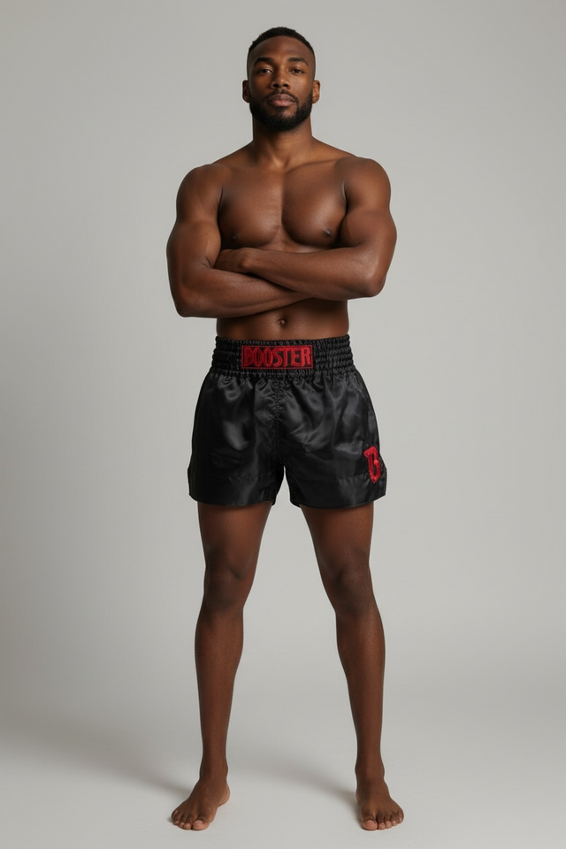 Booster Muay Thai shorts TBT Core – Sort