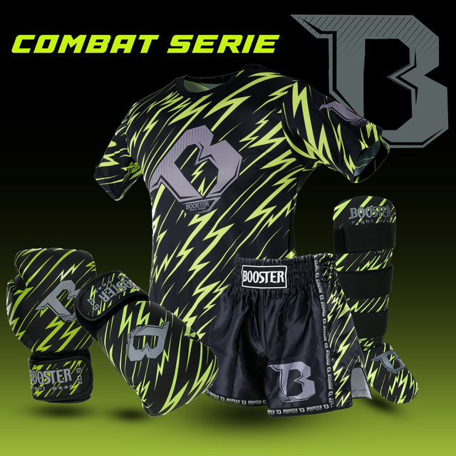 Booster Shin guards Combat Series 5 Kids – Black