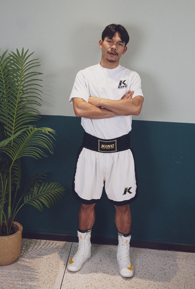 King Pro Boxing Boksesko Apex Pro – Hvid