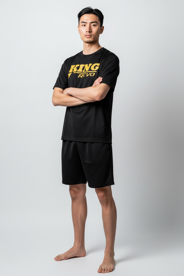 Trička King Pro Boxing Revo – Černé
