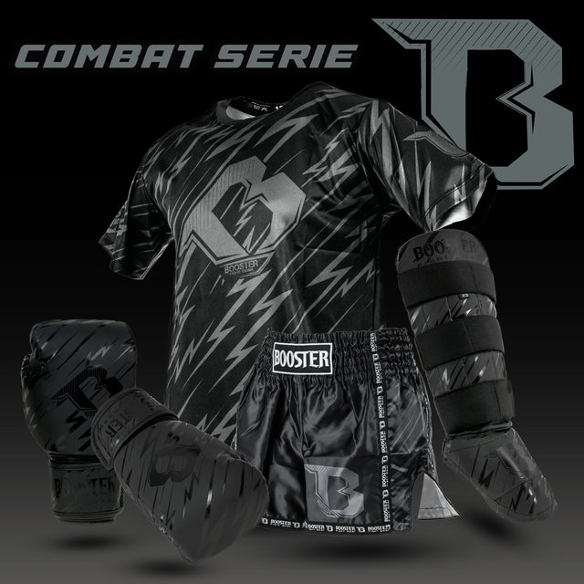 Booster Boxhandschuhe Combat Series Kinder – Schwarz