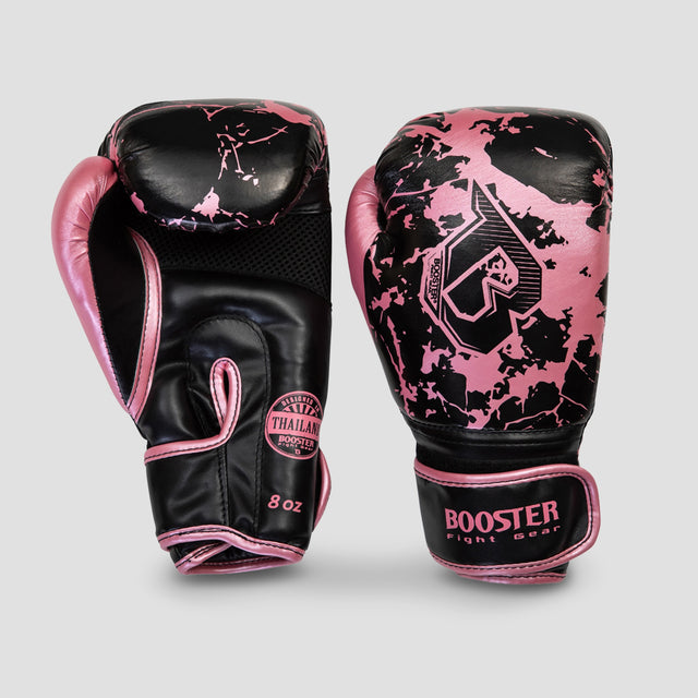 Guantoni da boxe Booster Marble Bambini - Rosa