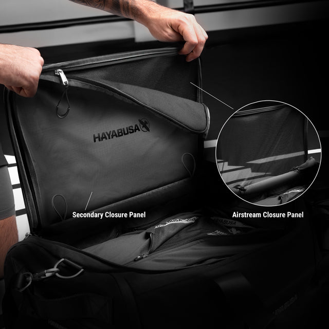 Hayabusa Airstream Athletic Sporttasche – Schwarz