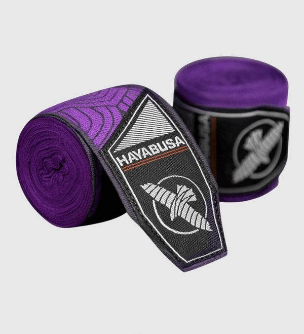 Bende da boxe Hayabusa Perfect Stretch – Viola Lotus