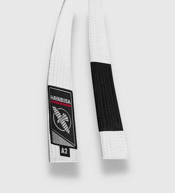 Hayabusa BJJ-bälte – Vit