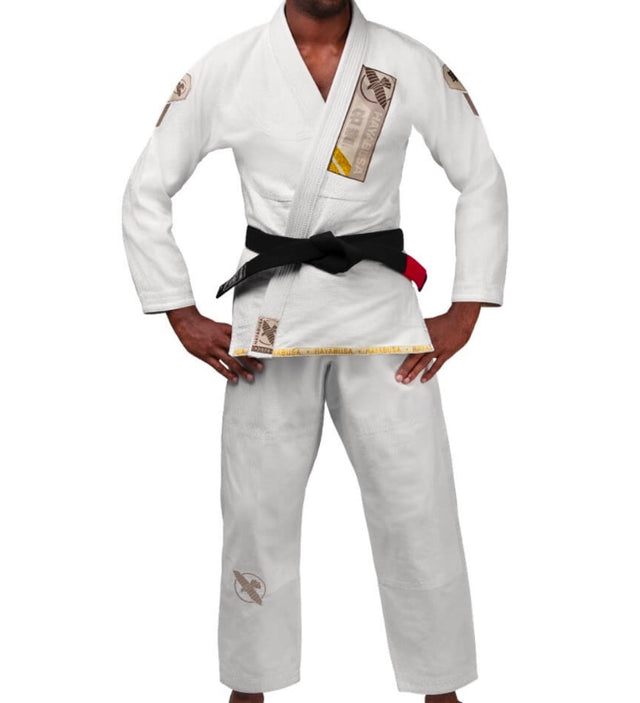 Hayabusa BJJ Gi Ascend Lightweight - Hvid - BJJ-gi'er