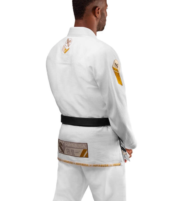 Hayabusa BJJ Gi Ascend Lightweight - Hvid - BJJ-gi'er