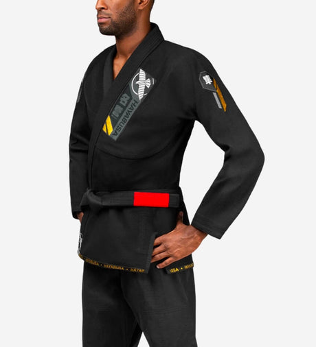 Hayabusa BJJ Gi Ascend Lightweight - Svart - BJJ-gis