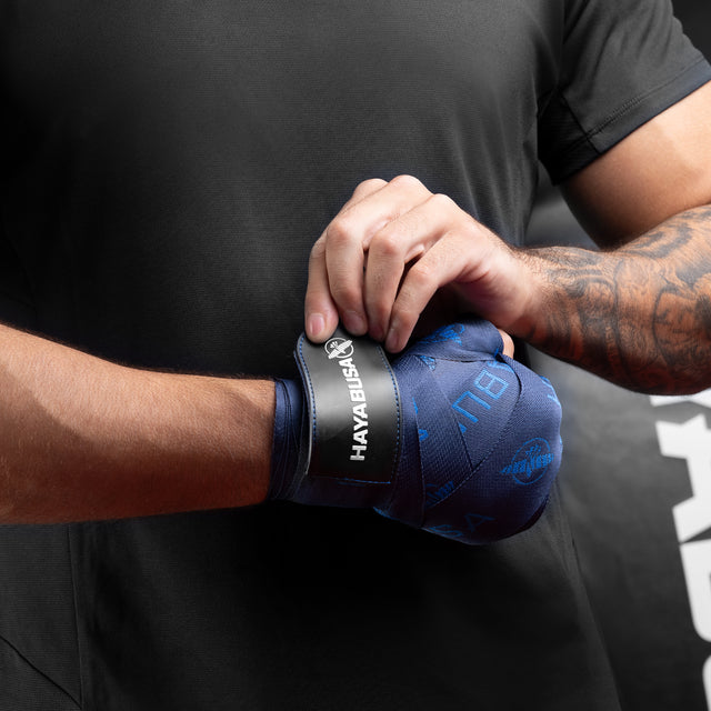 Bende da boxe Hayabusa Deluxe – Blu