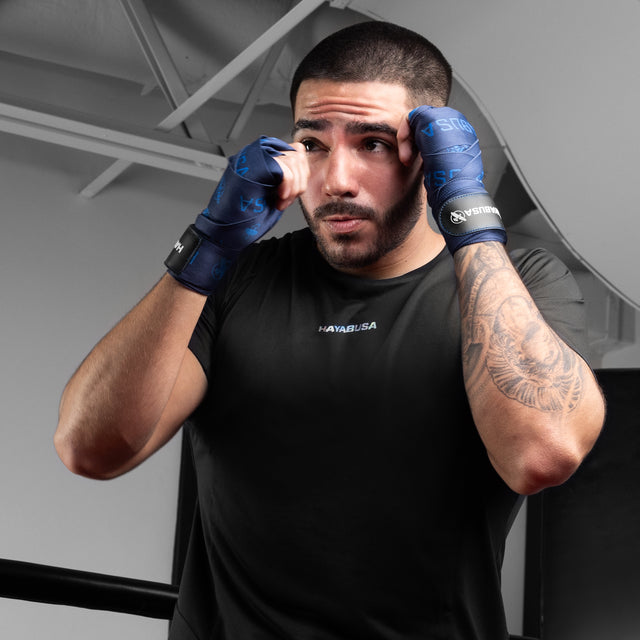 Bende da boxe Hayabusa Deluxe – Blu