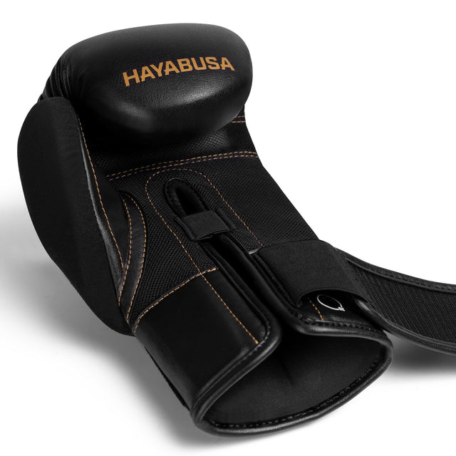 Hayabusa E1 Boxhandschuhe – Schwarz/Gold