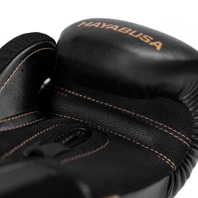 Hayabusa E1 Boxhandschuhe – Schwarz/Gold