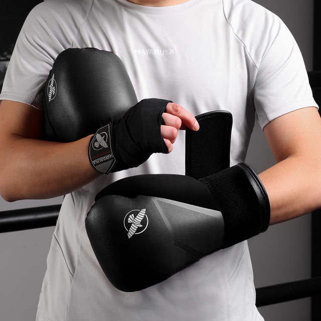 Hayabusa Boxningshandskar E1 – Svart/Grå