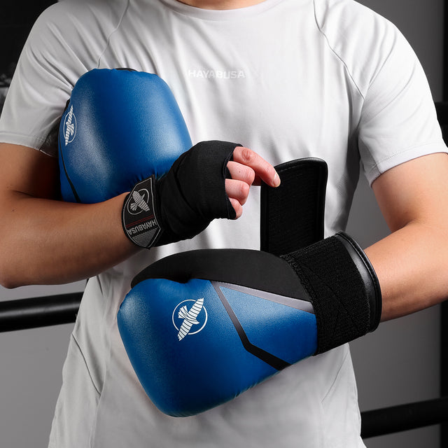 Guantoni da boxe Hayabusa E1 – Blu/Nero