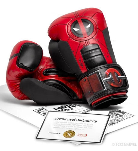 Gants de boxe Hayabusa Deadpool – Rouge/Noir