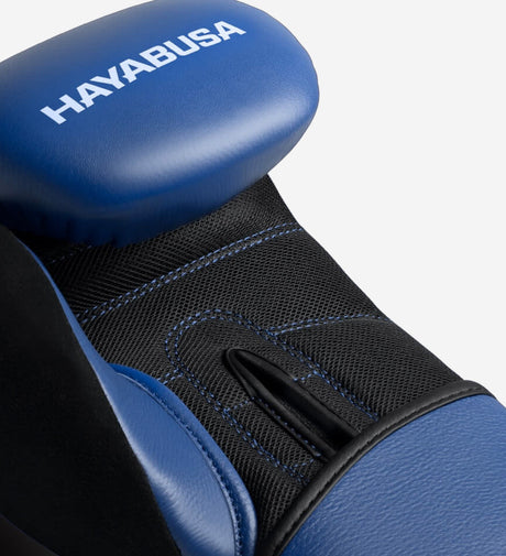 Gants de boxe Hayabusa S4 en cuir – Bleu